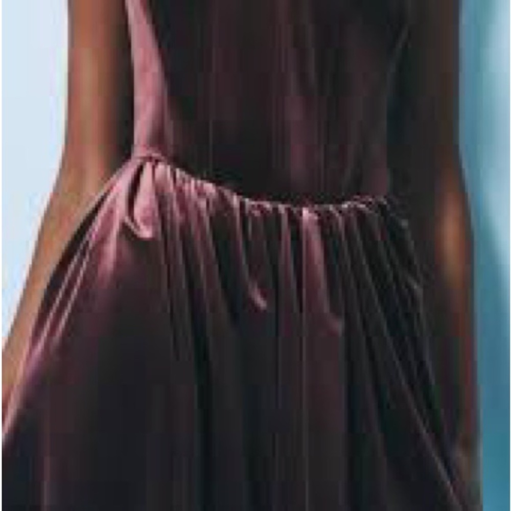 Zara Velvet Purple Corset Mini Dress